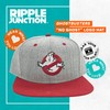 Ripple Junction Ghostbusters No Ghost Logo Flat Bill Snap Back