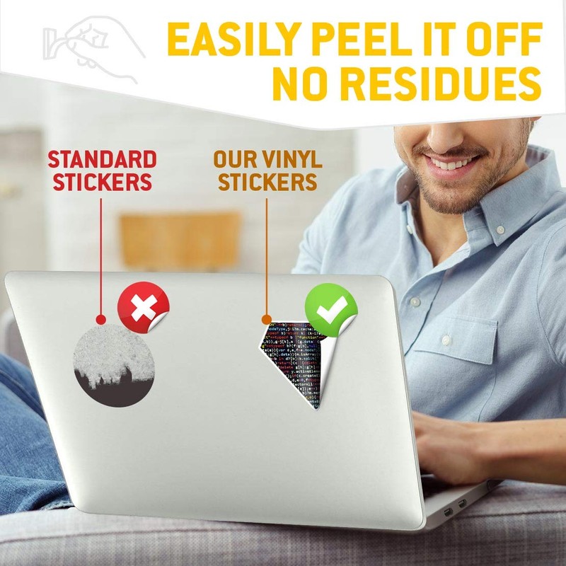 2 x Diamond Stickers 7.5 cm - Javascript Code Hacking