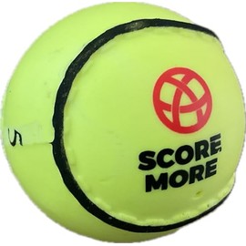 Score More Illuminated Wall Ball Sliotar, Size 5, Yellow