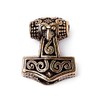 Battle-Merchant Viking Beard Bead and Pendant Thor's Hammer Made of