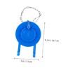 Gadpiparty 2pcs Durable PVC Toilet Flapper for Bathroom Easy Installation