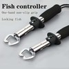 Fish Lip Grabber with Scale - Professional Fish Clip, Stainless