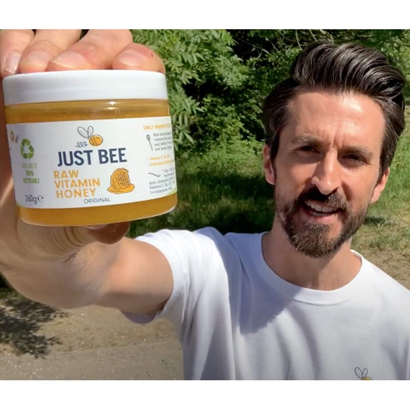 Just Bee Vitamin Honey Multipack, Pure Honey with Immune Boosting