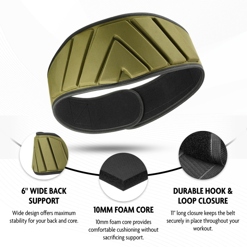 DMoose gym belt for men weight lifting. Weight Belt Gym