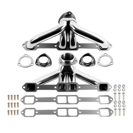 Shorty Stainless Performance Headers For Dodge B200 B300 1976-1978 Ramcharger Plymouth PB200 PB300 Trailduster 6.6L