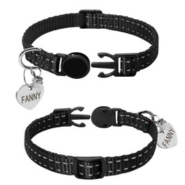 50pcs 3/8 (10.5mm) Webbing Black Plastic Slider Tri-Glide Adjust Buckles for Cat Dog Collar Backpack Straps FLC096-B by CooBigo