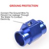 ZHSYMX Aluminum Water Temp Joint Pipe Water Temp Meter Temperature