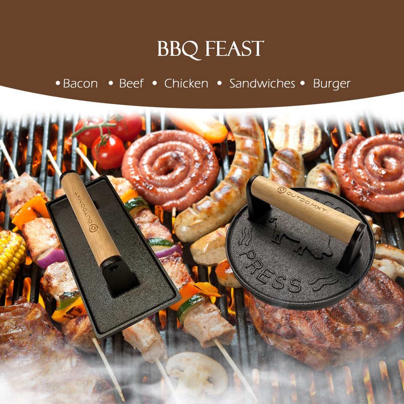 Burger Press Smash Burger Press for Blackstone Griddle Heavy Duty