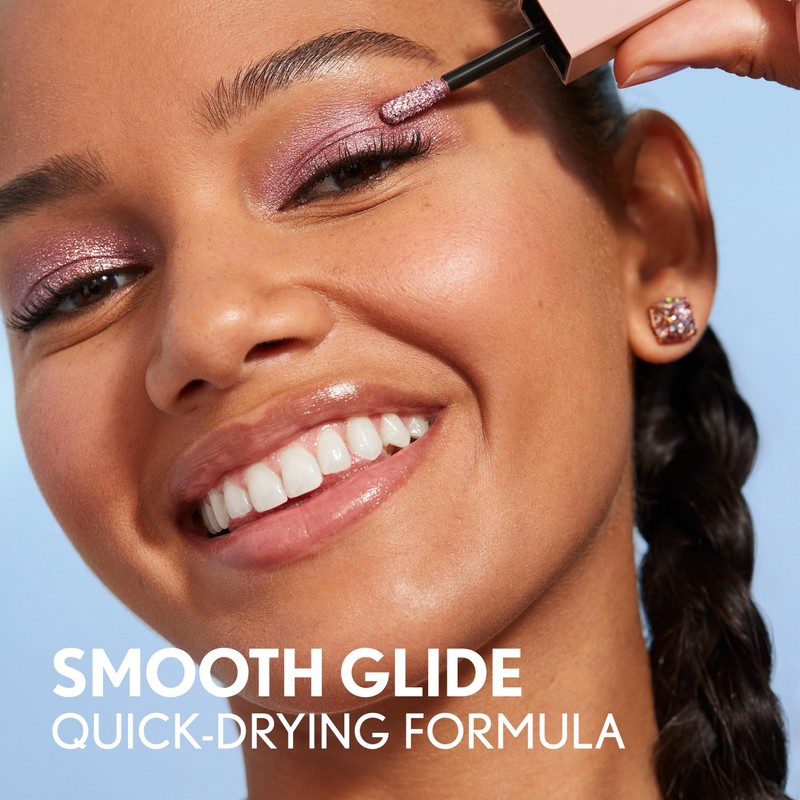 COVERGIRL Exhibitionist by Kelsea Ballerini Liquid Glitter Eyeshadow, Highly Pigmented,
