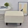 Rectangular Ottoman Stool Cover, Protective Cover for Stool Cover, Seat