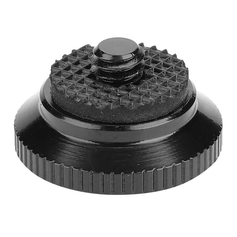 Neufday Round Quick Release Plate for Compact Action Tripods(Red)