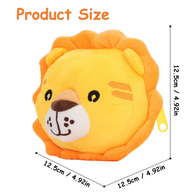 Squeaky Moving Ball Toy Singing Dancing Improve Language Skills Plush