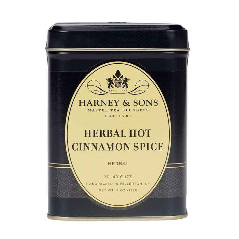 Harney & Sons Herbal Tea, Hot Cinnamon Spice, Caffeine-Free Rooibos,