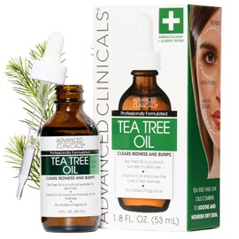 Advanced Clinicals 1.8oz Tea Tree Oil for Redness and Bumps.â€¦