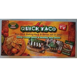 Techno Products,Inc. Quick Taco Non Stick Baking Rack & Server All In One - NIB Great for Taco Night!