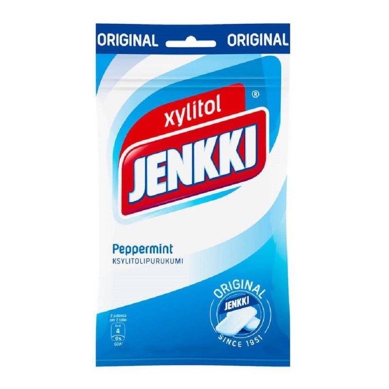 Jenkki Peppermint - Original - Finnish - Xylitol - Chewing