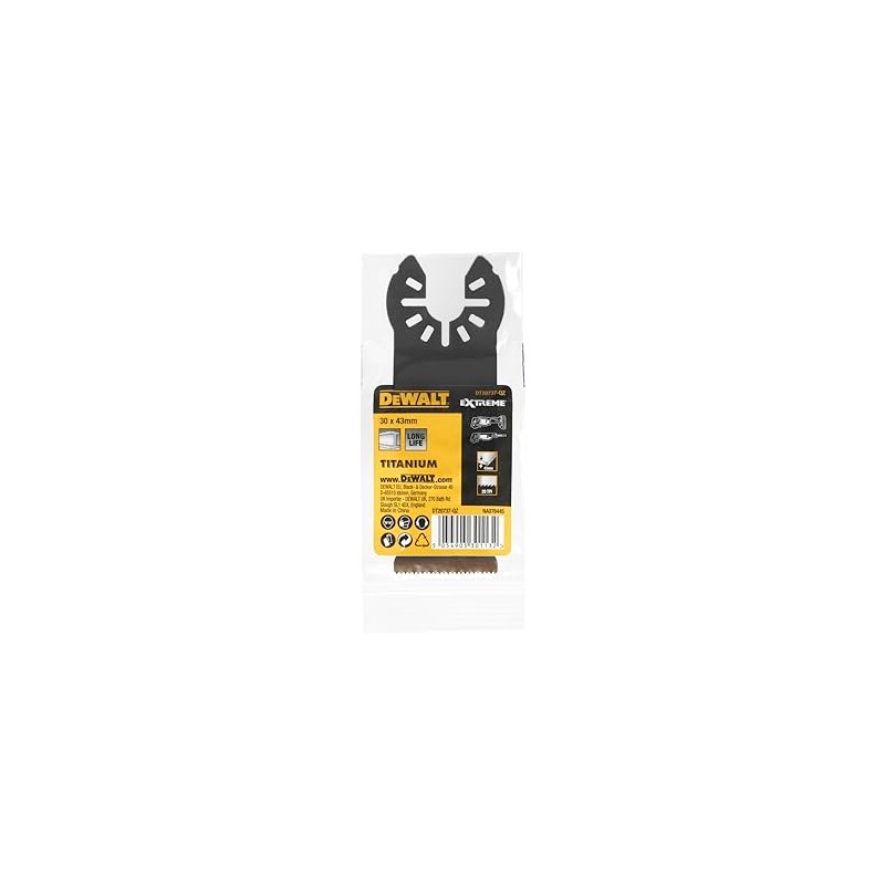 DEWALT TITANIUM METAL BLADE 30MM X 43MM