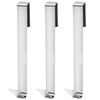 RiseDirectly 3Pcs 12 Inch Shower Door Hooks Stainless Steel Extended