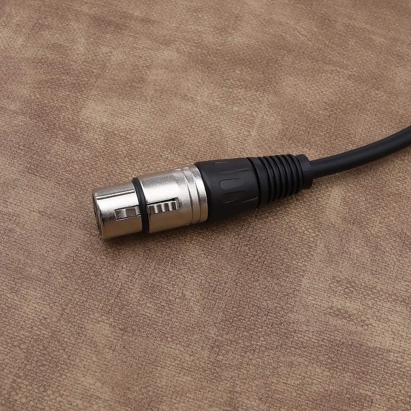 RCA Female to XLR 3 Pin Female Converter Adapter Cable