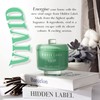 Hidden Label Scented Candles, Soy Candles for Home Gin and