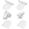 hocadon Sets of 6pcs Metal Bracket Roller Blind Fittings Spare