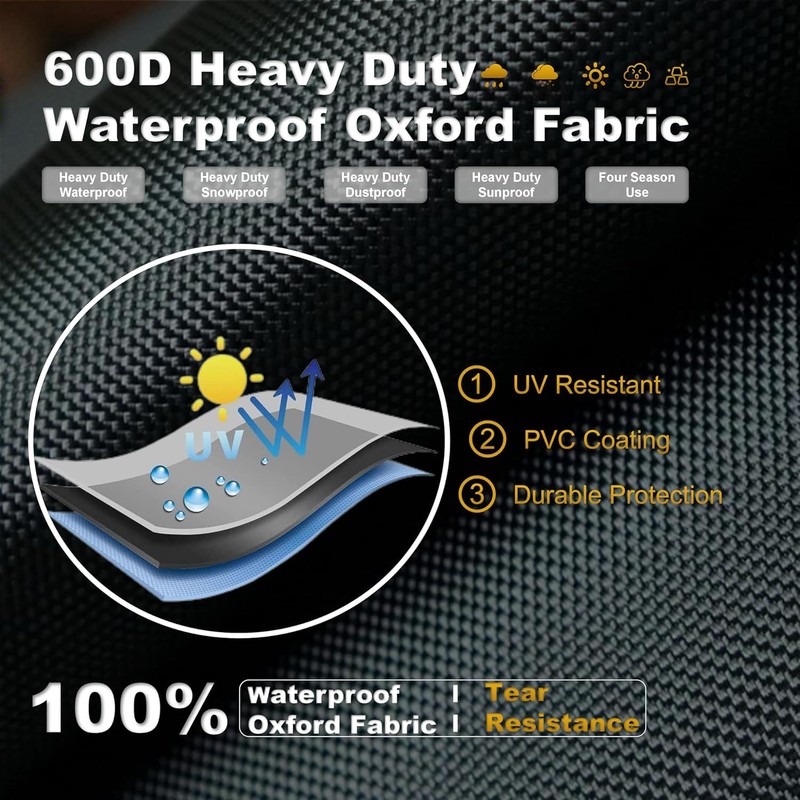 Patio Umbrella Base Cover for Outdoor Umbrella Base,Heavy Duty 600D