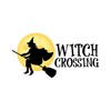 CafePress WITCH CROSSING Yard Sign, Vinyl Lawn Sign, 22" w