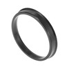 X AUTOHAUX 4 Pieces Plastic Centring Rings Spacer Rings for
