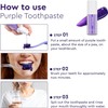 Purple Teeth Whitening Toothpaste, Teeth Whitening, Purple Toothpaste, Purple Whitening