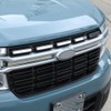 7Pcs Stainless Steel Chrome Front Bumper Grille Cover,Fit forFor-d Maverick