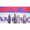 Drill America 1/2" High Speed Steel Black and Gold Straight