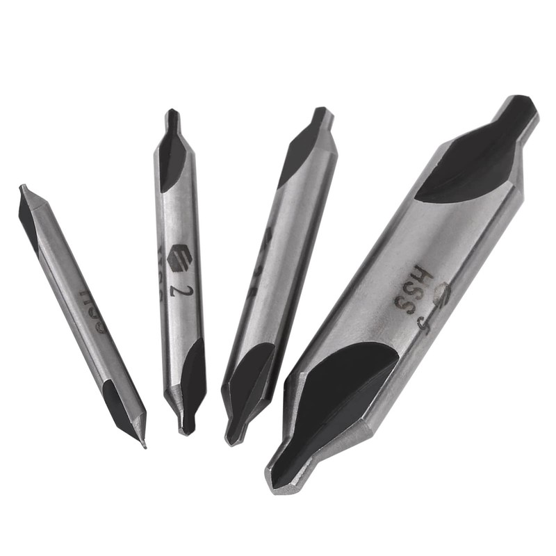 left hand spiral centre drills winlaw centre drill Yusat 4pcs