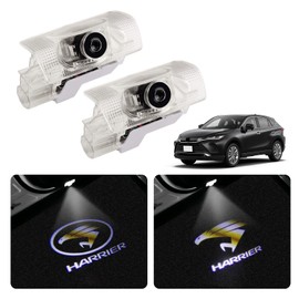 GIMUYA Toyota New Harrier 80 Series Courtesy Lamp Courtesy Light LED with Laser Logo HARRIER AXUH80 AXUH85 June 2020-Present Vehicle-Specific Design Genuine Replacement High Brightness Interior Custom
