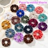 HEYMKGO Scrunchies para Mujer y Adolescente, Set de 40 Piezas
