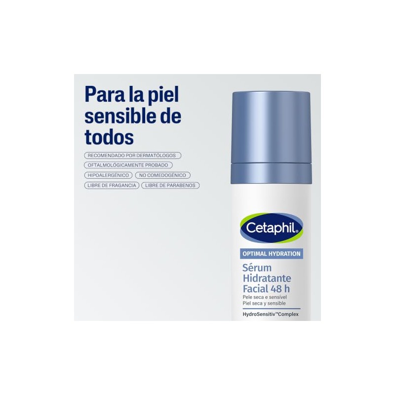 Cetaphil Optimal Hydration Sérum Facial Todo Tipo de Piel Sensible