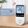 2 Pack Upgraded Watt Meter, Power Meter Plug Electricity Usage