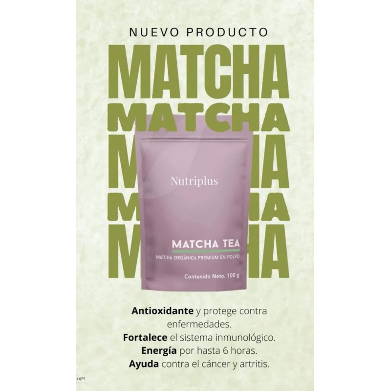 Matcha Orgánica Farmasi 100g