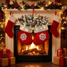 Adornos Para El Árbol De Navidad Con Luces Led