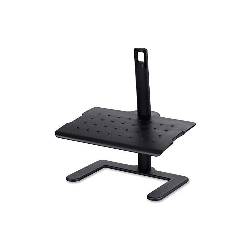 Safco Products 2129BL Adjustable Footrest, Black