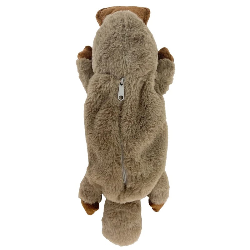BESTEVER Wild Animal Pen Case, Plush Pouch, Pencil Case, Platypus