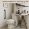 Bathroom Grab Rails for Elderly, 2 Pack 45cm, Brushed Nickel