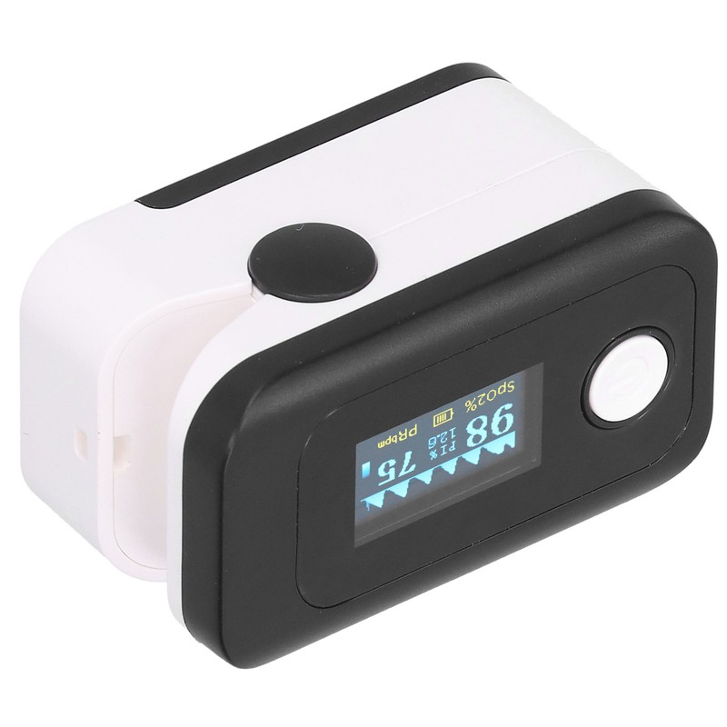 Fingertip Pulse Oximeter LED Screen Blood Oxygen Saturation Monitor with