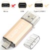 LEIZHAN USB Stick 32GB Type C Memory Stick OTG Speicherstick