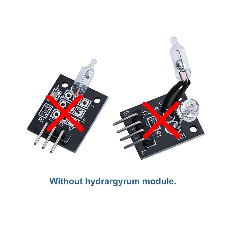 ELEGOO Upgraded 37-in-1 Sensor Module Kit Compatible with Arduino IDE