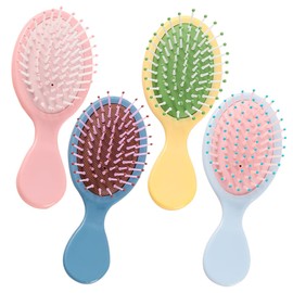 Mikinona Women's Hair Brush Brush Set Massage Brush Detangler Non-skid Handle for Hair Types