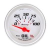 Equus 8264 2" Electric Oil Pressure Gauge with Multi Color