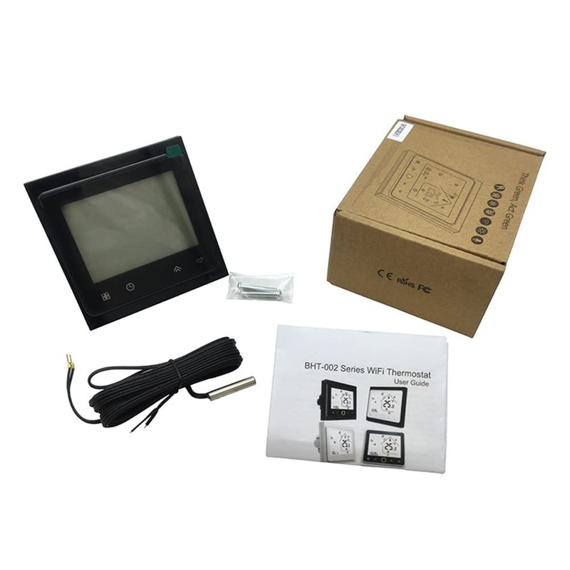 MincoHome WiFi Electric Underfloor Heating Thermostat LCD Touch Screen Temperature