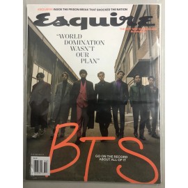 Esquire Magazine BTS Winter 2020/21 - K-Pop Brand New No Label 112-pages