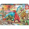 Educa - Puzzle 100 Teile | Dinosaurier, 100 Teile Puzzle