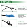 Motoforti ABS Wheel Speed Sensor ABS Sensor Anti-lock Braking System